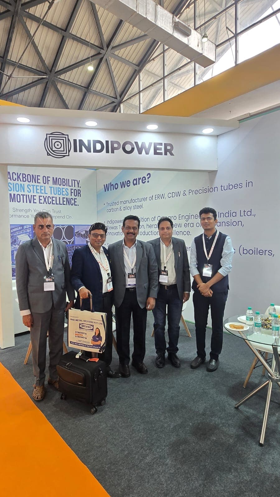 Tube Mill Control at Tube & Pipe Fair South 2026 in Hyderabad.